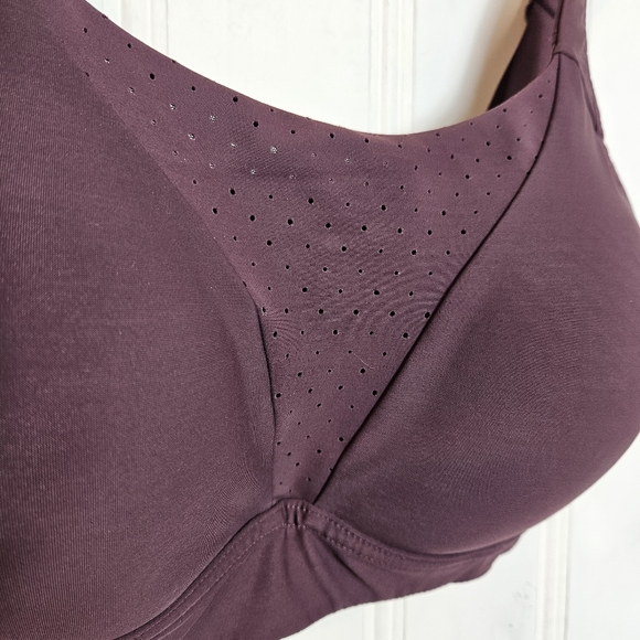 Lululemon Athletica Sports Bra Womens Size 32DD Purple Run Times High Support - Picture 5 of 12